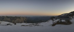 Archiv Foto Webcam Loser Altaussee: Loserfenster 19:00