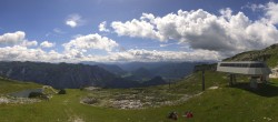 Archiv Foto Webcam Loser Altaussee: Loserfenster 11:00