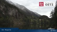 Archived image Webcam Oetztal: View Lake Piburg 08:00