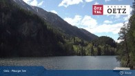 Archived image Webcam Oetztal: View Lake Piburg 14:00