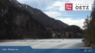 Archived image Webcam Oetztal: View Lake Piburg 12:00