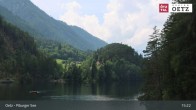 Archived image Webcam Oetztal: View Lake Piburg 14:00