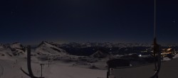 Archiv Foto Webcam Crans Montana: Bergstation Plaine Morte 01:00