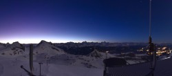 Archiv Foto Webcam Crans Montana: Bergstation Plaine Morte 06:00