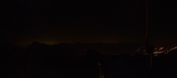 Archiv Foto Webcam Crans Montana: Bergstation Plaine Morte 01:00