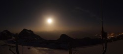 Archiv Foto Webcam Crans Montana: Bergstation Plaine Morte 01:00