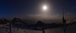Archiv Foto Webcam Crans Montana: Bergstation Plaine Morte 03:00