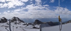Archiv Foto Webcam Crans Montana: Bergstation Plaine Morte 09:00