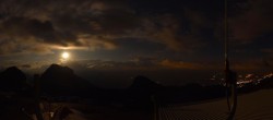 Archiv Foto Webcam Crans Montana: Bergstation Plaine Morte 23:00