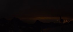 Archiv Foto Webcam Crans Montana: Bergstation Plaine Morte 01:00