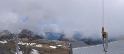 Archiv Foto Webcam Crans Montana: Bergstation Plaine Morte 13:00