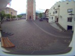 Archived image Webcam Castelrotto/Kastelruth village square 07:00
