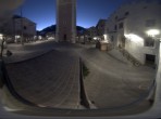 Archived image Webcam Castelrotto/Kastelruth village square 06:00