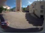 Archiv Foto Webcam Dorfplatz Kastelruth 13:00