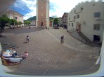Archived image Webcam Castelrotto/Kastelruth village square 11:00