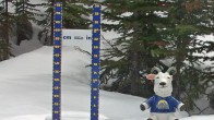 Archiv Foto Webcam Schneehöhe Sunshine Village 12:00