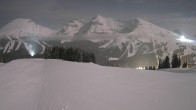 Archiv Foto Webcam Sunshine Village: Wawa Sessellift 03:00