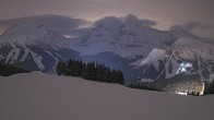 Archiv Foto Webcam Sunshine Village: Wawa Sessellift 23:00