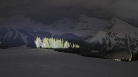 Archiv Foto Webcam Sunshine Village: Wawa Sessellift 01:00