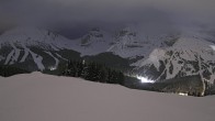 Archiv Foto Webcam Sunshine Village: Wawa Sessellift 05:00