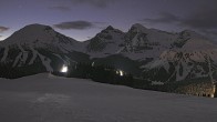 Archiv Foto Webcam Sunshine Village: Wawa Sessellift 02:00
