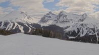 Archiv Foto Webcam Sunshine Village: Wawa Sessellift 08:00