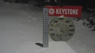 Archived image Webcam Snow stake Keystone 19:00