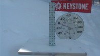 Archived image Webcam Snow stake Keystone 09:00