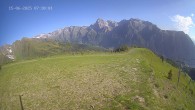 Archiv Foto Webcam Ladurns: Bergstation Wastenegg 07:00
