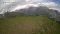 Archived image Webcam Ladurns: Top Station Wastenegg 13:00