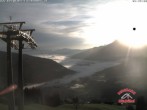 Archiv Foto Webcam Kitzbühel: Gaisberg Bergstation 05:00