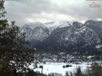Archived image Webcam Oberammergau: Mountain restaurant Romanshöhe 19:00