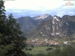 Archived image Webcam Oberammergau: Mountain restaurant Romanshöhe 06:00