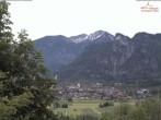 Archived image Webcam Oberammergau: Mountain restaurant Romanshöhe 09:00