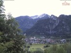 Archived image Webcam Oberammergau: Mountain restaurant Romanshöhe 19:00