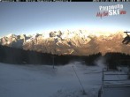 Archiv Foto Webcam Paganella: Bergstation Paganella 2 07:00