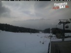 Archived image Webcam Paganella: Mountain Station Paganella 2 13:00