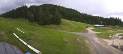 Archived image Webcam Paganella: Base Station Meriz - Selletta 13:00