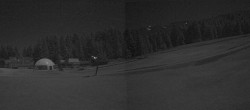 Archived image Webcam Paganella: Station Prati di Gaggia 23:00