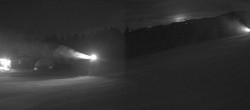 Archived image Webcam Paganella: Station Prati di Gaggia 23:00