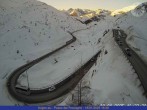 Archiv Foto Webcam Pass Foscagno von Livigno nach Bormio 15:00