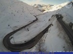 Archiv Foto Webcam Pass Foscagno von Livigno nach Bormio 06:00