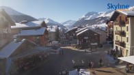 Archived image Webcam Livigno town center 09:00