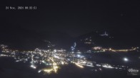 Archiv Foto Webcam Bormio: Blick auf die Stelvio Abfahrt 23:00