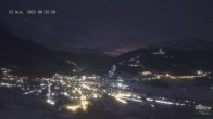 Archiv Foto Webcam Bormio: Blick auf die Stelvio Abfahrt 05:00