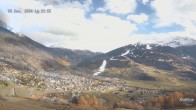 Archiv Foto Webcam Bormio: Blick auf die Stelvio Abfahrt 13:00