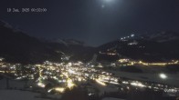 Archiv Foto Webcam Bormio: Blick auf die Stelvio Abfahrt 23:00