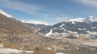 Archiv Foto Webcam Bormio: Blick auf die Stelvio Abfahrt 13:00