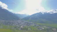 Archiv Foto Webcam Bormio: Blick auf die Stelvio Abfahrt 09:00