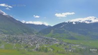 Archiv Foto Webcam Bormio: Blick auf die Stelvio Abfahrt 11:00